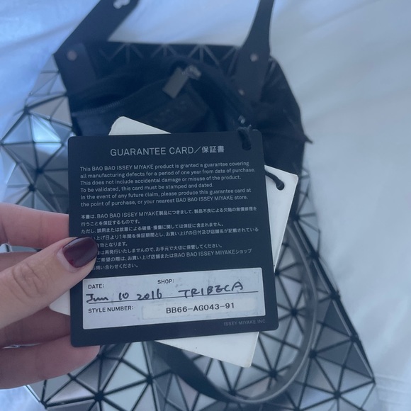 Bao Bao Issey Miyake Silver Handbag - Picture 4 of 4